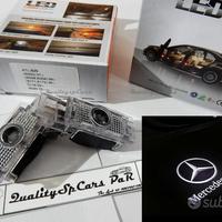PROIETTORI LOGO LED MERCEDES Classe C CLK SLKSLR