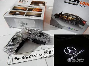 PROIETTORI LOGO LED MERCEDES Classe C CLK SLKSLR