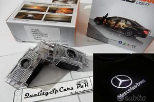 PROIETTORI LOGO LED MERCEDES Classe C CLK SLKSLR