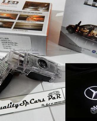 PROIETTORI LOGO LED MERCEDES Classe C CLK SLKSLR