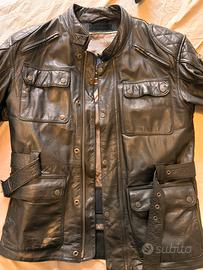 Giacca Triumph Motorcycles pelle bufalo S