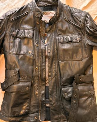 Giacca Triumph Motorcycles pelle bufalo S