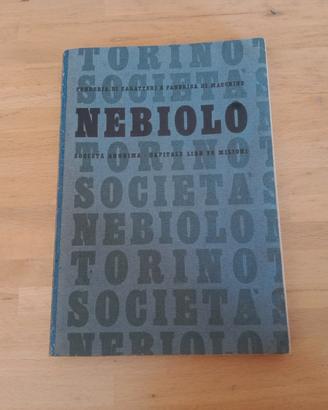 catalogo tipografia Nebiolo anno 1935