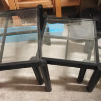 Set di tavolini impilabili da salotto 