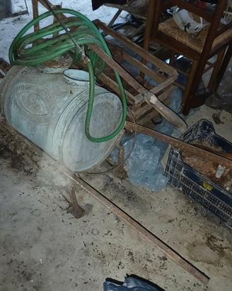 carriola pompa per verderame