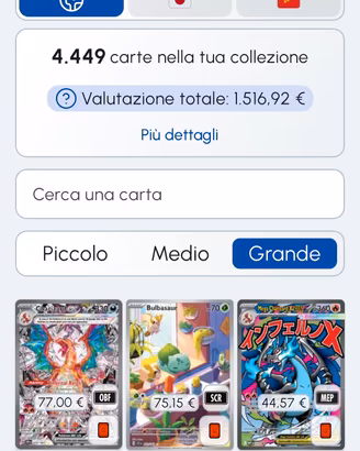collezione Pokemon 
