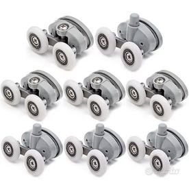 Ruote per Doccia - 23mm con coperchi