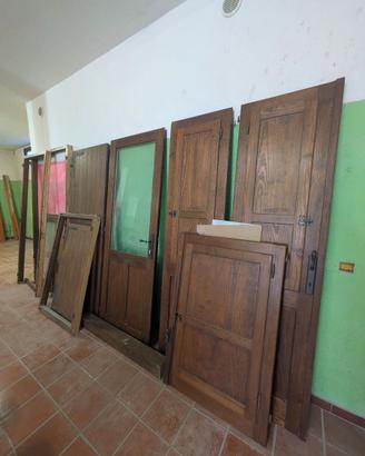 Infissi in pitch pine