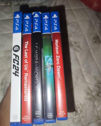 5 Giochi PS4 (Stray, The Last of Us, Horizon)