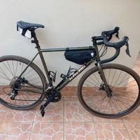 Bici Gravel Kross Esker 4.0 acciaio XL