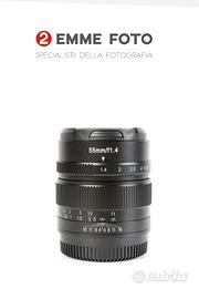 7ARTISANS 55mm F/1,4 MFT - USATO GARANTITO