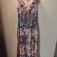 vestito lungo estivo fiorato