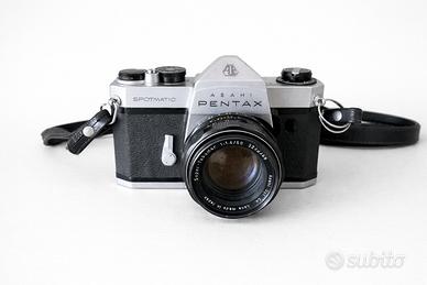 Asahi Pentax Spotmatic con obiettivo