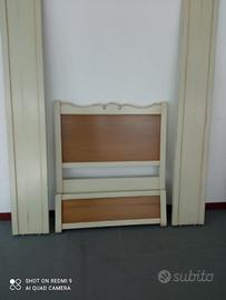 letto singolo bicolore