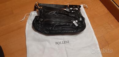 Borsa a spalla Pollini nera