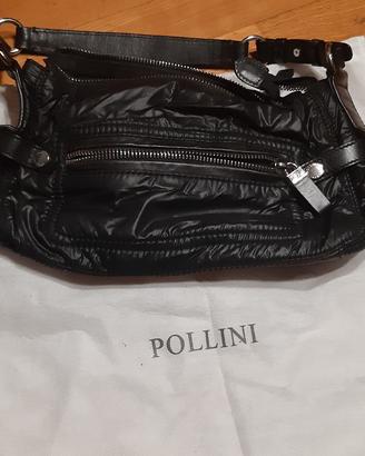 Borsa a spalla Pollini nera