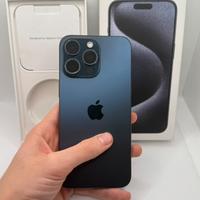 iPhone 15 Pro Max 256gb titanio blu