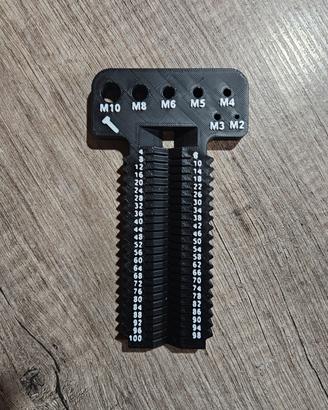 Misuratore per bulloni
