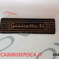 Mascherina Copriforo - Alfa Romeo Giulietta TI