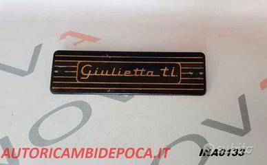 Mascherina Copriforo - Alfa Romeo Giulietta TI