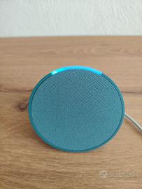 Amazon Alexa Echo pop colore turchese