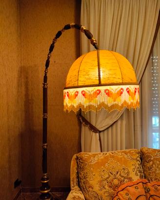 lampada da terra vintage 