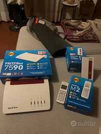 Router Wifi - Adsl + Wifi extender Avm Fritz!box