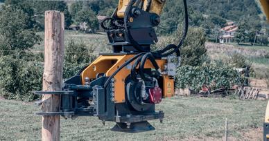 Battipalo per escavatore 15/40 q.li