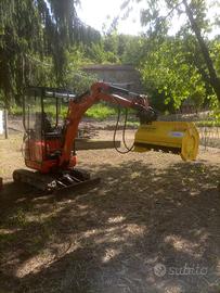 miniescavatore Kubota u17 3a 
