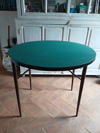 Tavolo da poker vintage
