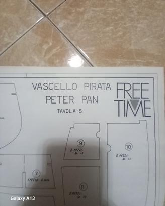 vascello pirata peter pan