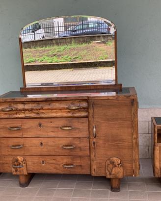 Mobili vintage in Art Decò per camera da letto