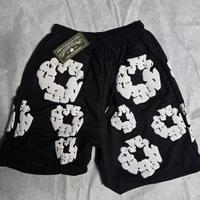 Pantaloncini demin tears  con i fiori