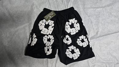 Pantaloncini demin tears  con i fiori