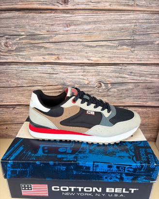 Sneakers Cotton Belt Uomo Taglia 42 Nylon Mesh