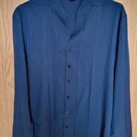 Camicia uomo collo alto coreana 