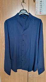 Camicia uomo collo alto coreana 