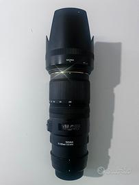 Sigma 70-200 2.8 APO attacco Nikon