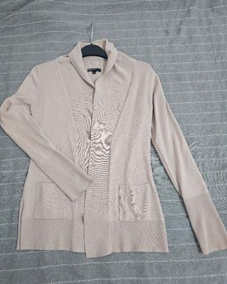 Cardigan leggero beige taglia S - viscosa