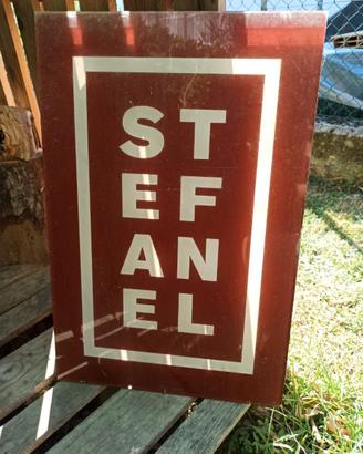 Insegne Stefanel originali anni 90