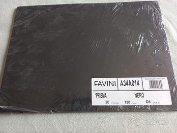 Pacco fogli di carta neri