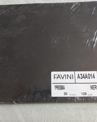 Pacco fogli di carta neri
