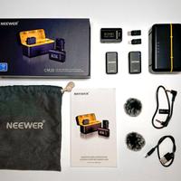 Neewer CM28 Microfono Lavalier Wireless