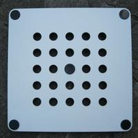 Pedana doccia - design moderno - in resina