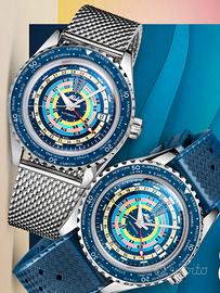 Mai Indossato MIDO GMT Decompression Ocean Star