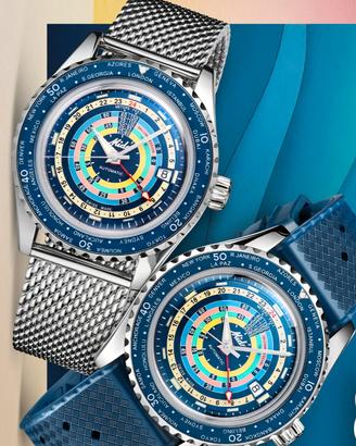 Mai Indossato MIDO GMT Decompression Ocean Star
