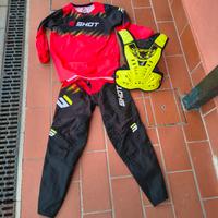 motocross 13 anni abbigliamento 