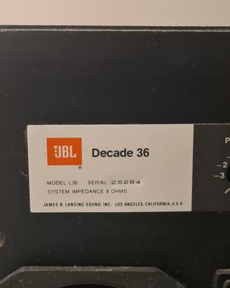 jbl decade 36