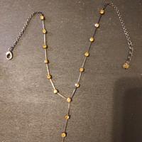 Collana con quarzo citrino