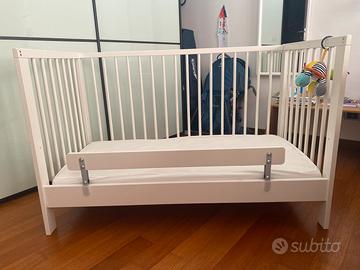 Lettino Ikea Gulliver con spondina